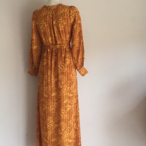Mustard maxi dress NWT - Picture 4 of 4